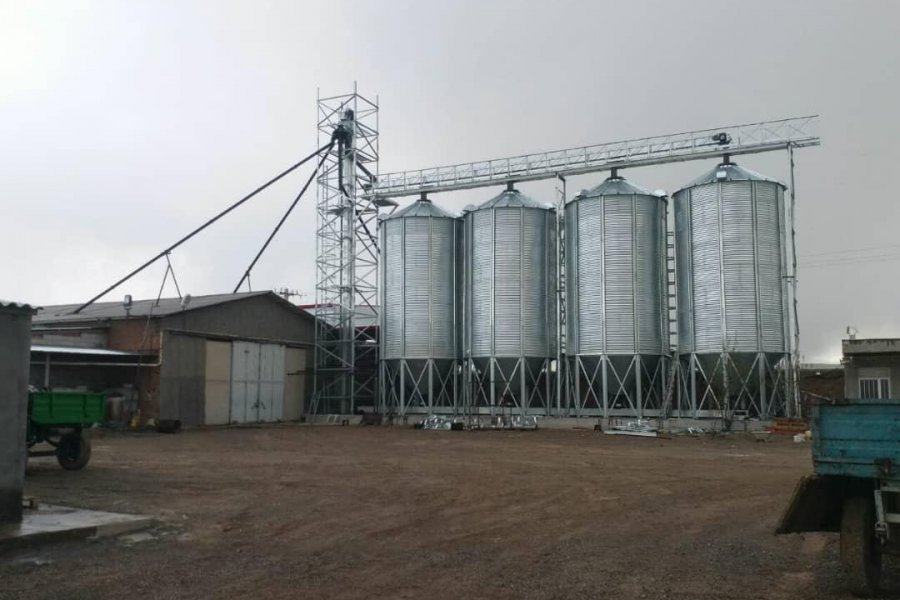 Konik Tabanlı Ticari Silo