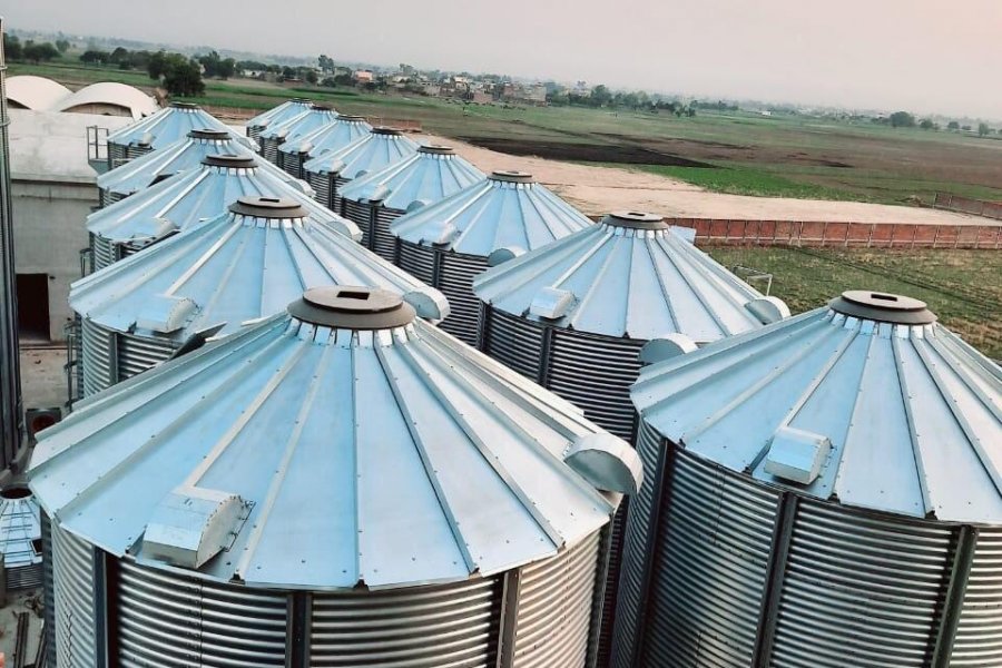 Konik Tabanlı Ticari Silo