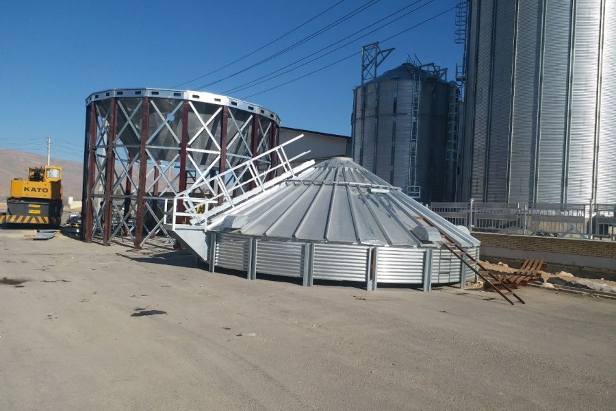 Konik Tabanlı Ticari Silo