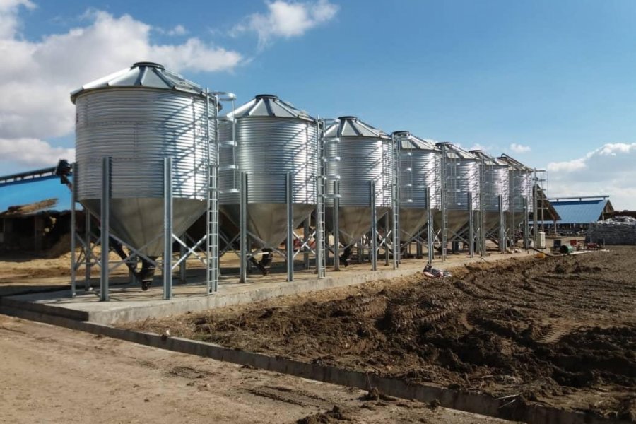 Çiftlik Konik Tabanlı Silo