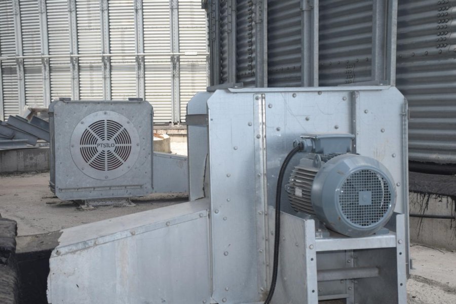 Flat Bottom Silo Aeration System